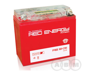 АКБ Delta 12V 5Ah RED ENERGY гелевый необслуживаемый (RE 12-05, 114х70х106)