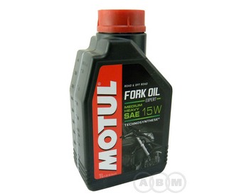 Motul Fork Oil Expert MEDIUM HEAVY 15W 1л (для амортизаторов)